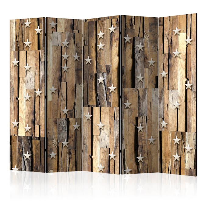 Rumsavdelare Skärmvägg Arkiio Wooden Constellation II 225x172 cm