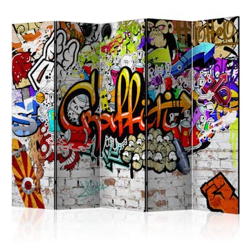 Rumsavdelare Skärmvägg Arkiio Colourful Style 225x172 cm