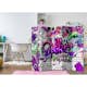 Rumsavdelare Skärmvägg Arkiio Purple Graffiti 225x172 cm
