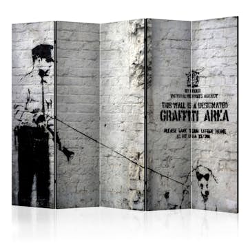 Rumsavdelare Skärmvägg Arkiio Graffiti Area 225x172 cm