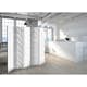 Rumsavdelare Skärmvägg Arkiio White Knit II 225x172 cm