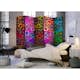Rumsavdelare Skärmvägg Arkiio Colorful Abstract Art II 225x172 cm