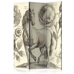 Rumsavdelare Skärmvägg Arkiio Horse 135x172 cm