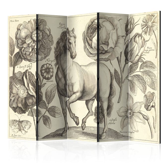 Rumsavdelare Skärmvägg Arkiio Horse II 225x172 cm