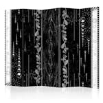 Rumsavdelare Skärmvägg Arkiio Black Elegance II 225x172 cm