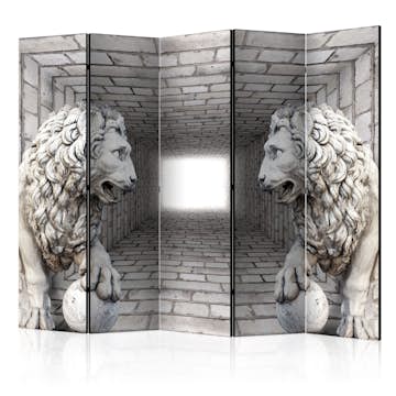 Rumsavdelare Skärmvägg Arkiio Stone Lions II 225x172 cm