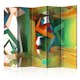 Rumsavdelare Skärmvägg Arkiio Colourful Space II 225x172 cm