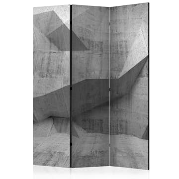 Rumsavdelare Skärmvägg Arkiio Concrete Geometry 135x172 cm