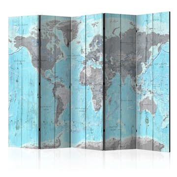 Rumsavdelare Skärmvägg Arkiio Wooden Travels 225x172 cm