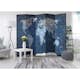 Rumsavdelare Skärmvägg Arkiio Dark Blue World 225x172 cm