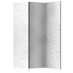 Rumsavdelare Skärmvägg Arkiio Room Divider White Waves I 135x172 cm