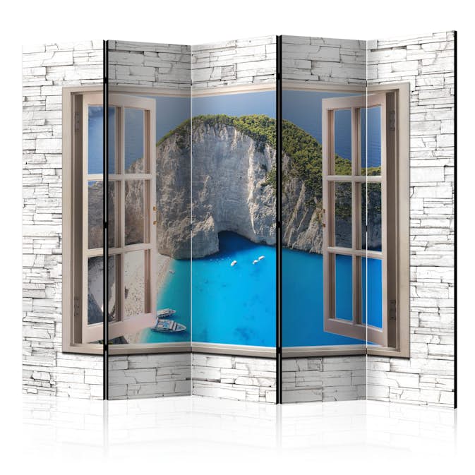 Rumsavdelare Skärmvägg Arkiio Azure Paradise II 225x172 cm