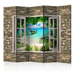 Rumsavdelare Skärmvägg Arkiio Tropical Beach II 225x172 cm