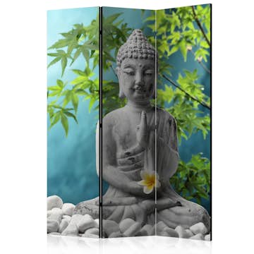 Rumsavdelare Skärmvägg Arkiio Meditating Buddha 135x172 cm