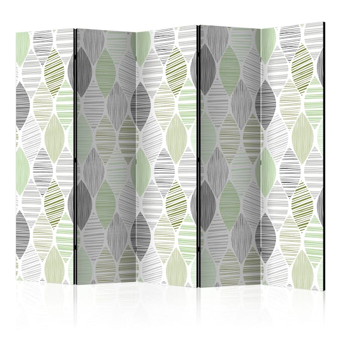 Rumsavdelare Skärmvägg Arkiio Green Tears II 225x172 cm