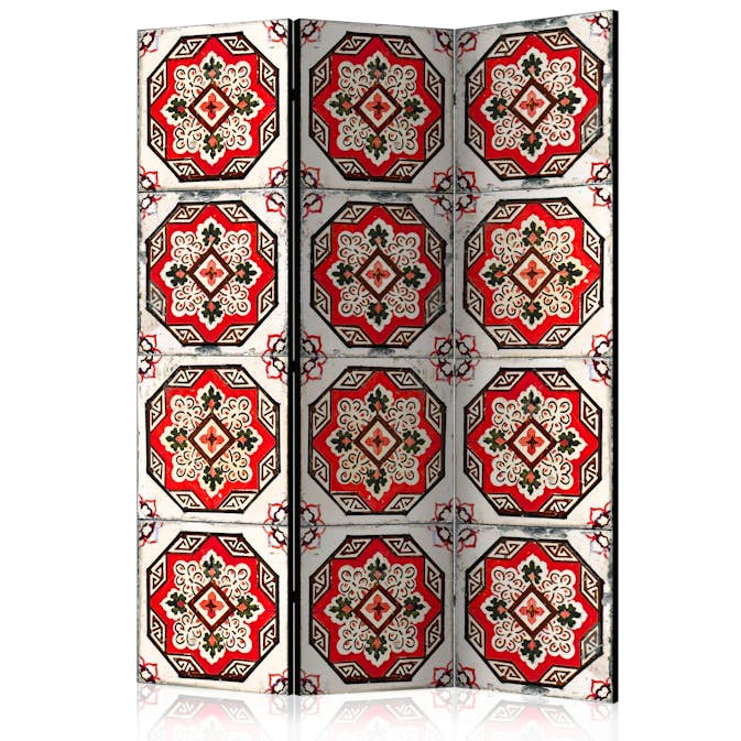 Rumsavdelare Skärmvägg Arkiio Dance Of Red Line 135x172 cm