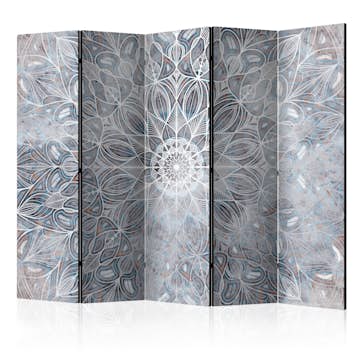 Rumsavdelare Skärmvägg Arkiio Blurred Mandala II 225x172 cm