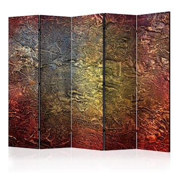 Rumsavdelare Skärmvägg Arkiio Red Gold II 225x172 cm