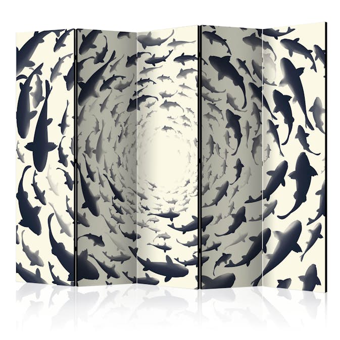 Rumsavdelare Skärmvägg Arkiio Fish Swirl II 225x172 cm