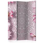 Rumsavdelare Skärmvägg Arkiio Pastel Mandala 135x172 cm