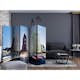 Rumsavdelare Skärmvägg Arkiio Urban Pace II 225x172 cm