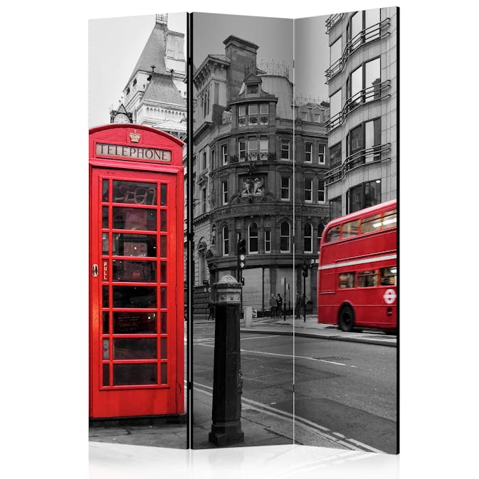 Rumsavdelare Skärmvägg Arkiio London Icons 135x172 cm