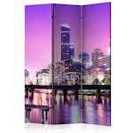 Rumsavdelare Skärmvägg Arkiio Purple Melbourne 135x172 cm