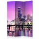 Rumsavdelare Skärmvägg Arkiio Purple Melbourne 135x172 cm