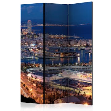 Rumsavdelare Skärmvägg Arkiio Illuminated Barcelona 135x172 cm