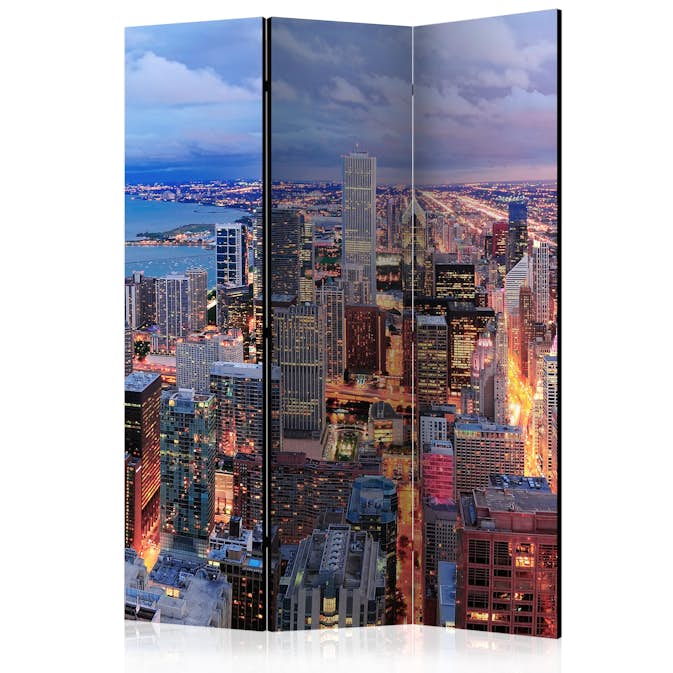 Rumsavdelare Skärmvägg Arkiio Illuminated Chicago 135x172 cm