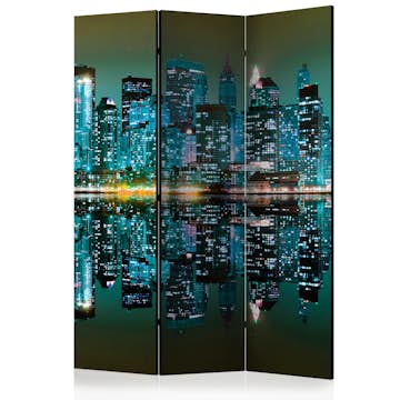 Rumsavdelare Skärmvägg Arkiio Gold Reflections NYC 135x172 cm