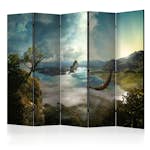 Rumsavdelare Skärmvägg Arkiio Flight over the Lake II 225x172 cm