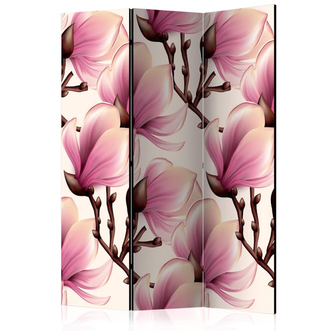 Rumsavdelare Skärmvägg Arkiio Blooming Magnolias 135x172 cm