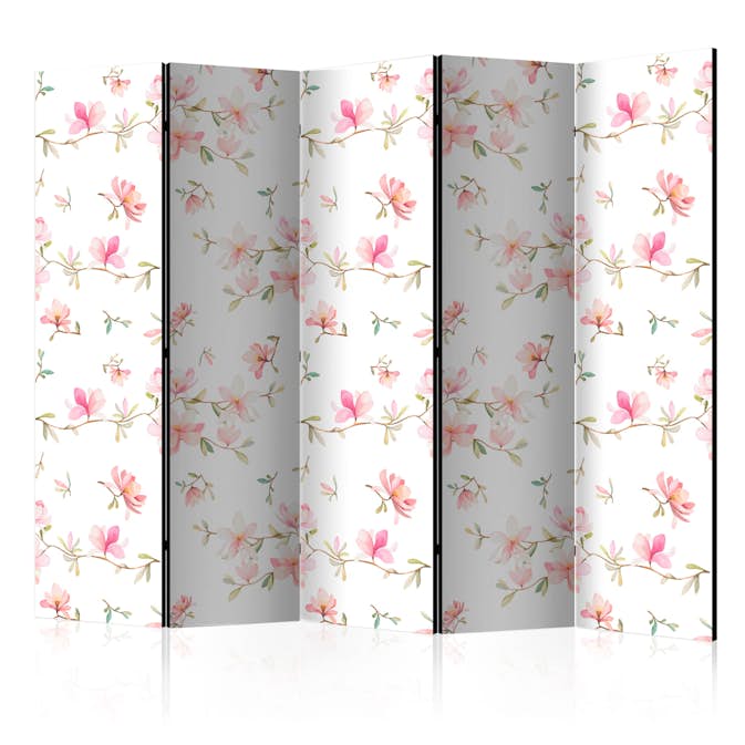 Rumsavdelare Skärmvägg Arkiio Fresh Magnolias II 225x172 cm