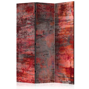 Rumsavdelare Skärmvägg Arkiio Red Metal 135x172 cm