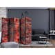 Rumsavdelare Skärmvägg Arkiio Red Metal II 225x172 cm