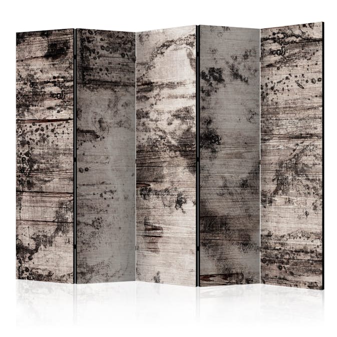 Rumsavdelare Skärmvägg Arkiio Burnt Wood II 225x172 cm