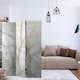 Rumsavdelare Skärmvägg Arkiio White Marble 135x172 cm