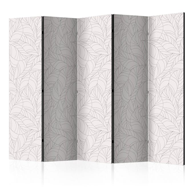 Rumsavdelare Skärmvägg Arkiio Colourless Leaves II 225x172 cm