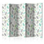 Rumsavdelare Skärmvägg Arkiio Patterned Leaves II 225x172 cm