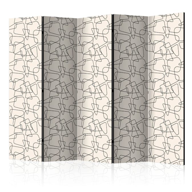 Rumsavdelare Skärmvägg Arkiio Rounded Geometry II 225x172 cm