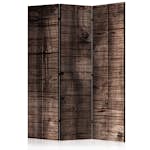 Rumsavdelare Skärmvägg Arkiio Dark Brown Boards 135x172 cm