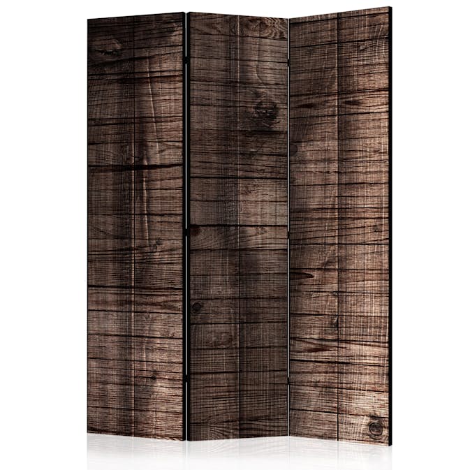 Rumsavdelare Skärmvägg Arkiio Dark Brown Boards 135x172 cm