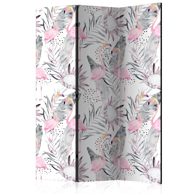 Rumsavdelare Skärmvägg Arkiio Flamingos And Twigs 135x172 cm