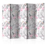 Rumsavdelare Skärmvägg Arkiio Flamingos and Twigs II 225x172 cm