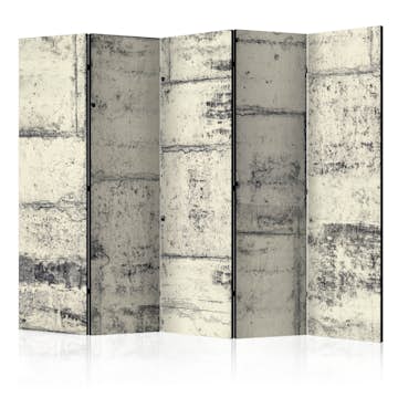 Rumsavdelare Skärmvägg Arkiio Love the Concrete II 225x172 cm