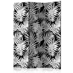 Rumsavdelare Skärmvägg Arkiio Black And White Jungle 135x172 cm