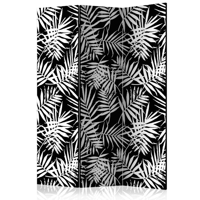 Rumsavdelare Skärmvägg Arkiio Black And White Jungle 135x172 cm