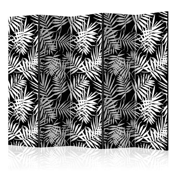 Rumsavdelare Skärmvägg Arkiio Black and White Jungle II 225x172 cm