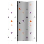 Rumsavdelare Skärmvägg Arkiio Triangles Rain 135x172 cm